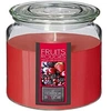 Image de Comptoir de la Bougie - Bougie Parfumée en Verre "Couvercle" 510g Fruits Rouges