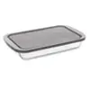Image de Plat rectangulaire en verre - L 18,10 x l 29 x H 5,10 cm