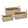 Image de Créateur d'intérieur - Lot de 3 Paniers de Rangement à Anses "Seagrass" 36cm Naturel