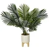 Image de Créateur d'intérieur - Plante Artificielle en Pot "Palmier" 72cm Vert