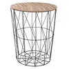 Image de Créateur d'intérieur - Table d'Appoint Design "Kumi" 57cm Noir