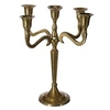 Image de chandelier 5 têtes métal 27cm or - jja 103425a