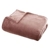 Image de Créateur d'intérieur - Plaid Doux Uni "Flanel" 125x150cm Rose