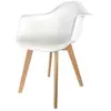 Image de Fauteuil Scandinave Blanc M2