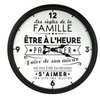 Image de - Horloge en plastique La vie en famille