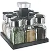 Image de Saveur et dégustation - Carrousel à épices 10 Pots Cooking - Noir - Cooking