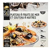 Image de Plateau A Fruits De Mer Et Couteau A Huitre Pied Pliable 3 Pieces Inox Ustensile Cuisine