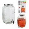 Image de immense fontaine a boisson 8 l bocal geant distributeur verre 31 x 20 cm