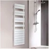 Image de Radiateur sèche-serviettes à eau chaude FASSANE SPA symétrique blanc 411W chauffage central - - FAS-082-050