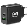 Image de Port Chargeur mural 65W - USB-C/USB-A - Noir