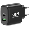 Image de PORT Connect - Adaptateur secteur - GaN - 65 Watt - 3.25 A - PD, QC 3.0 - 2 connecteurs de sortie (USB type A, USB-C) - Europe