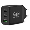 Image de Port Chargeur mural 65W - USB-C/USB-A - Noir
