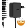 Image de - Adaptateur alimentation USB-C - secteur, GaN2, universel - CA 100-240 V - 100 Watt - Europe