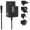 Image de Port Chargeur international GaN USB-C 100W-2 ports-Noir