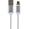 Image de Bigben - Câble USB - USB (M) pour Micro-USB de type B (M) magnétique - USB 2.0 - 2 A - 1 m - gris métallisé
