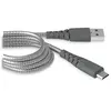 Image de Câble renforcé MicUSB 1.2m 2.1A Gris