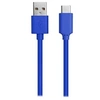 Image de WOW - Câble USB - USB (M) pour 24 pin USB-C (M) - 3 A - 1 m - bleu