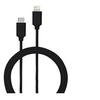 Image de - Câble Lightning - 24 pin USB-C mâle pour Lightning mâle - 2 m - noir