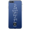 Image de Coque pour Huawei Y6 2018 Rigide avec Motifs Wonderful Time Transparent