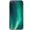 Image de Coque pour Huawei Y6 2018 Rigide Aurore Boréale Bleu