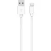 Image de Cable USB A Lightning MFI 2,4A 1M blanc