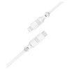 Image de Just Green - Câble Lightning - 24 pin USB-C mâle pour Lightning mâle - 1.2 m - blanc