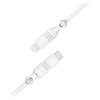 Image de Just Green - Câble Lightning - 24 pin USB-C mâle pour Lightning mâle - 2 m - blanc