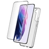 Image de Protection Pack - Coque de protection pour téléphone portable - polyuréthanne thermoplastique (TPU) - transparent - avec protection d'écran en verre