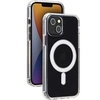 Image de Hybrid - Coque de protection pour téléphone portable - compatibilité avec MagSafe - polyuréthanne thermoplastique (TPU), polycarbonate - transparent