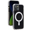 Image de Coque pour iPhone 14 Plus Compatible MagSafe Hybride Transparent