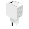 Image de - Adaptateur secteur - 100 % de plastique recyclé - 2.4 A - Smart IC (USB) - blanc