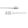 Image de Force Power Lite - Câble USB - 24 pin USB-C (M) pour USB (M) - 3 A - 1.2 m - câble renforcé, plastique recyclé à 100 % - blanc