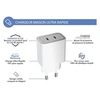 Image de Force Power Lite - Adaptateur secteur - 20W + 25W - 45 Watt - PD - 2 connecteurs de sortie (USB-C) - blanc