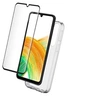 Image de Protection Pack - Coque de protection pour téléphone portable - polyuréthanne thermoplastique (TPU) - transparent - avec protection d'écran en verre