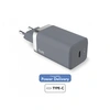 Image de Chargeur secteur 20W 1 Port C + Cable C/C 1,2m Recycle Gris