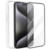 Image de - Coque de protection pour téléphone portable - polyuréthanne thermoplastique (TPU) - transparent - avec protection d'écran en verre trempé 2.5D (9H)