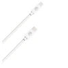 Image de - Câble Lightning - 24 pin USB-C mâle pour Lightning mâle - 50 cm - blanc