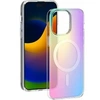 Image de Coque MagSafe Hybride aux Reflets Holographiques pour iPhone 15 Pro Max Multicolore