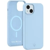 Image de Coque Renforcée Silicone Compatible MagSafe pour iPhone 15 Bleu