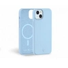 Image de Coque Renforcée Silicone Compatible MagSafe pour iPhone 15 Plus Bleu