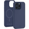 Image de Coque Renforcée Silicone Compatible MagSafe pour iPhone 15 Pro Max Bleu marine
