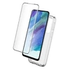 Image de - Coque de protection pour téléphone portable - Certifié GRS - polyuréthanne thermoplastique (TPU) - transparent - avec protecteur d'écran en verre