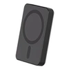 Image de - Banque d'alimentation - magnetique MagSafe sans fil, Qi - 5000 mAh - 15 Watt (USB-C) - noir métal