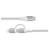 Image de Force Power Lite - Câble USB - 24 pin USB-C (M) pour Lightning, 24 pin USB-C (M) - 3 A - 1.2 m - solide, Prise en charge de Power Delivery, câble