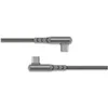 Image de Force Power - Câble USB - 24 pin USB-C (M) incliné pour 24 pin USB-C (M) incliné - 3 A - 2 m - USB Power Delivery (60W), ultra renforcé - gris