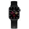 Image de Montre Connectée Ecran Carré Notifications Appels Suivi Santé Noir