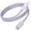 Image de tressé C/MFI 1.2m 3A/PD60W Violet Recyclé