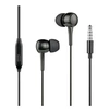 Image de WOW - Ecouteurs avec micro - intra-auriculaire - filaire - jack 3,5mm - noir