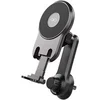 Image de Support Voiture Universel Magnétique MagSafe / Magnet Bras Rotatif Ventilation Noir
