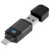 Image de Adaptateur BT 2en1 USBA+C - CarPlay / Android Auto